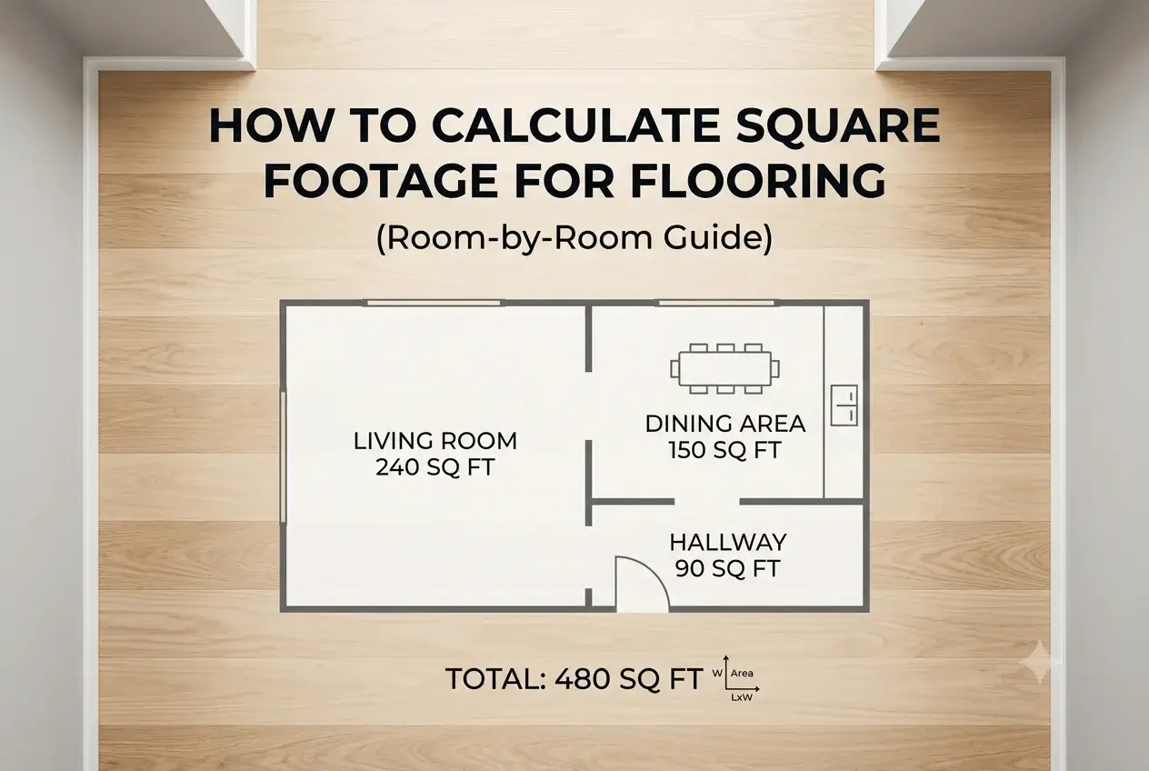 How to Calculate Square Footage for Flooring (Room-by-Room Guide)