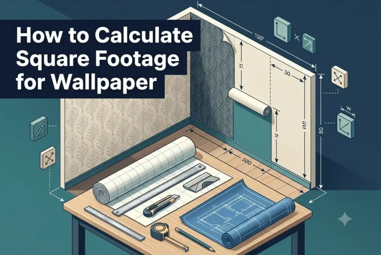 How to Calculate Square Footage for Wallpaper