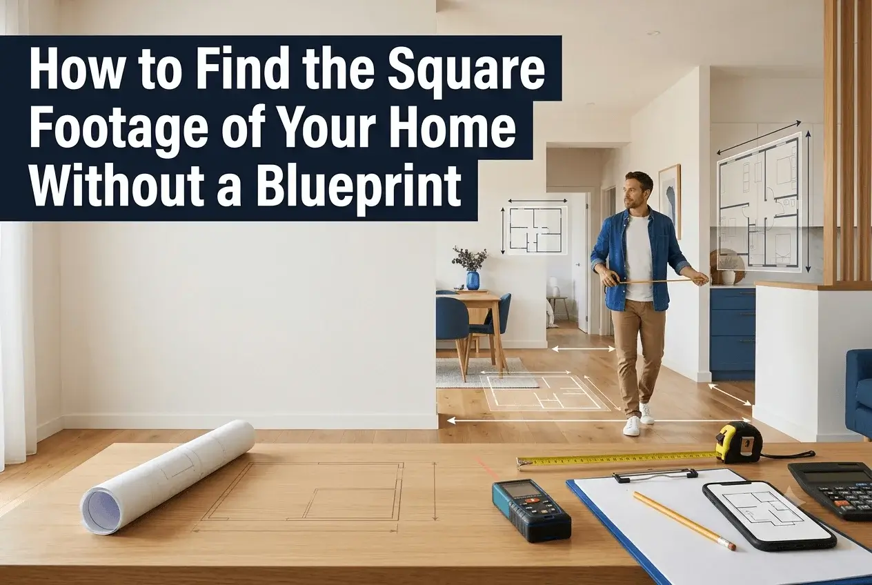How to Find the Square Footage of Your Home Without a Blueprint Featured Image